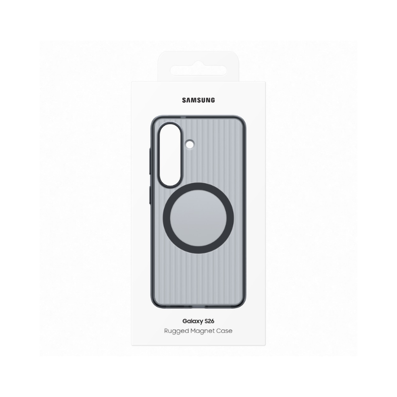 Samsung Galaxy S26 Rugged Magnet Case - Black