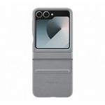 Samsung Galaxy Z Flip6 / Flip7 FE Vegan Leather Kindsuit Case - Grey