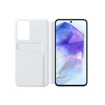 Samsung Galaxy A55 5G Smart View Wallet Case - White