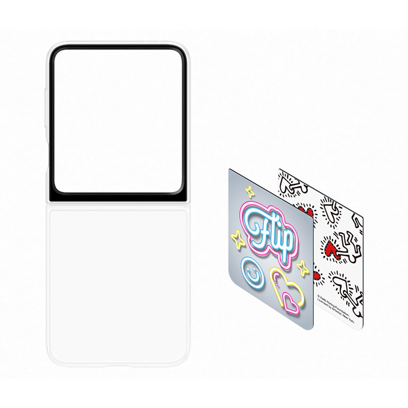 Samsung Galaxy Z Flip6 / Flip7 FE Flipsuit Case - Clear