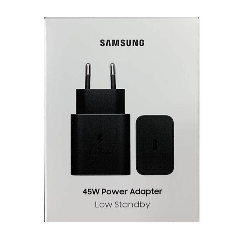 Samsung 1 Port Travel Adapter 45W - Black - Black