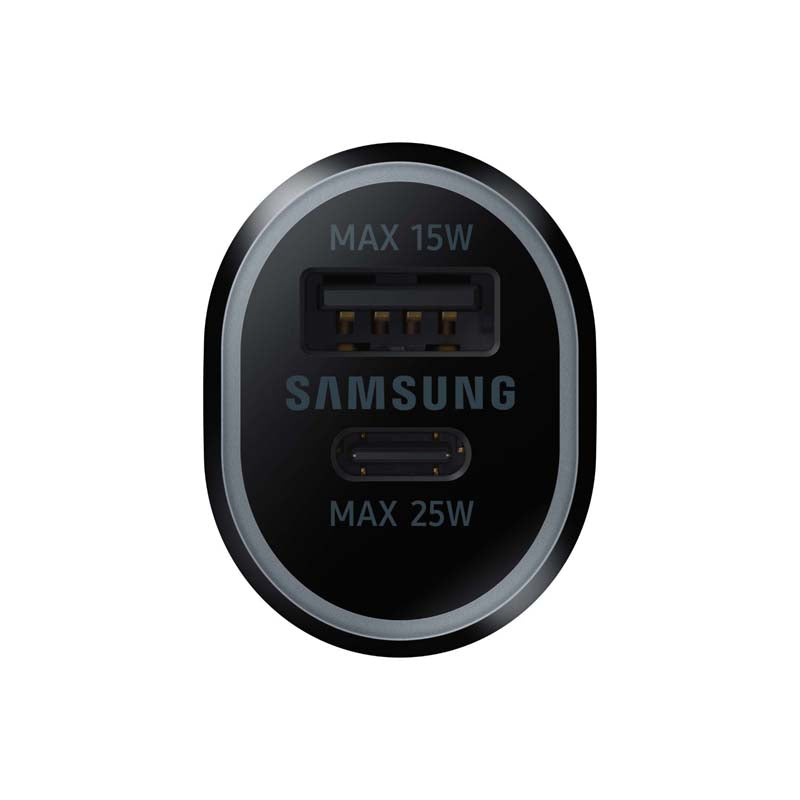 Samsung Dual Port Car Charger 40W - Black - Black