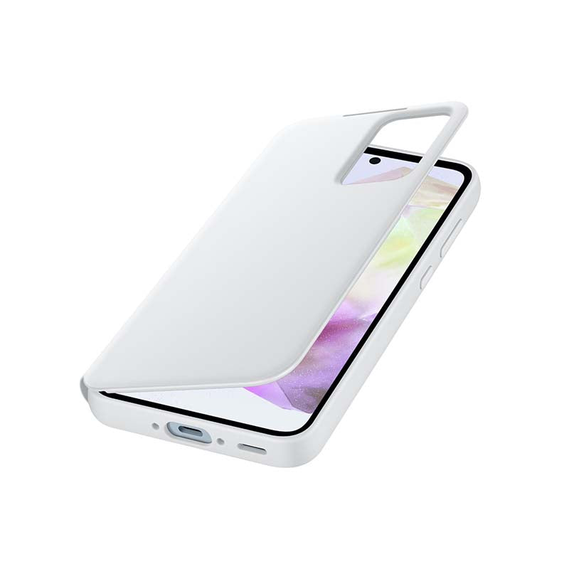 Samsung Galaxy A35 5G Smart View Wallet Case - White - White