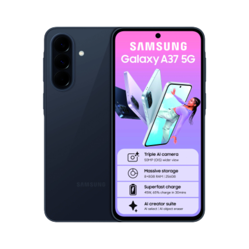 Samsung Galaxy A37 5G Dual Sim 256GB - Grey - Gray