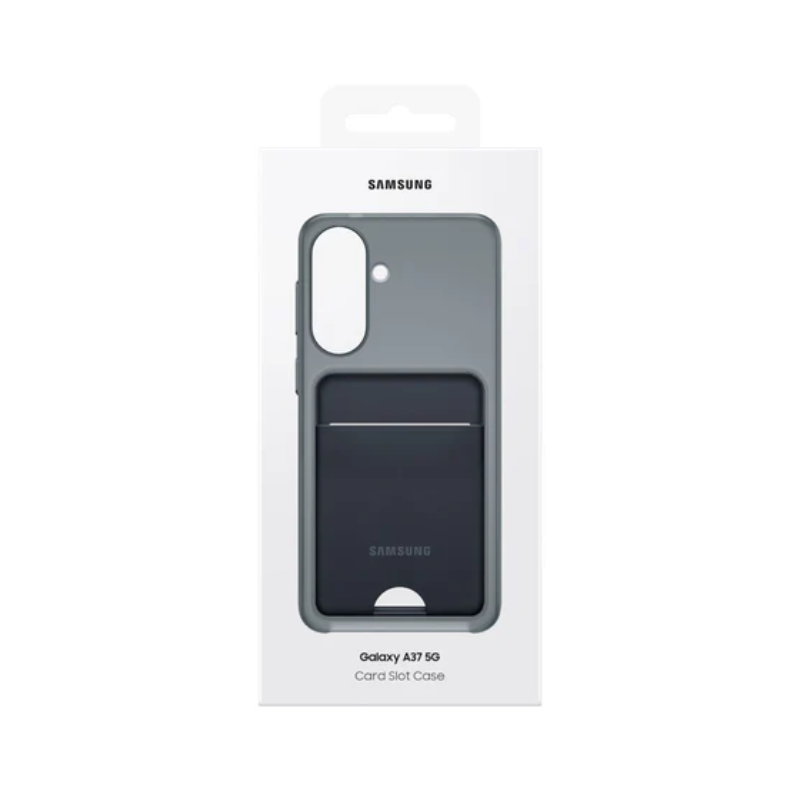Samsung Galaxy A37 Card Slot Case - Black - Black