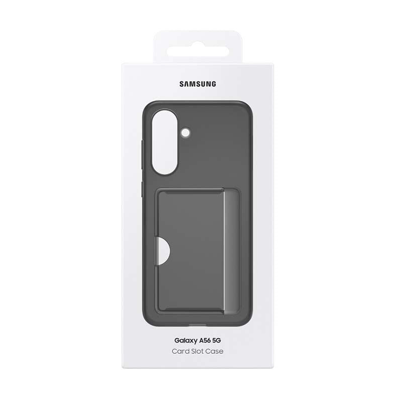 Samsung Galaxy A56 Card Slot Case - Black - Black