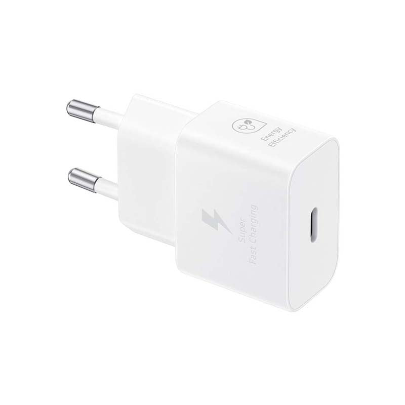 Samsung Galaxy GAN Travel Adapter 25W - White - White