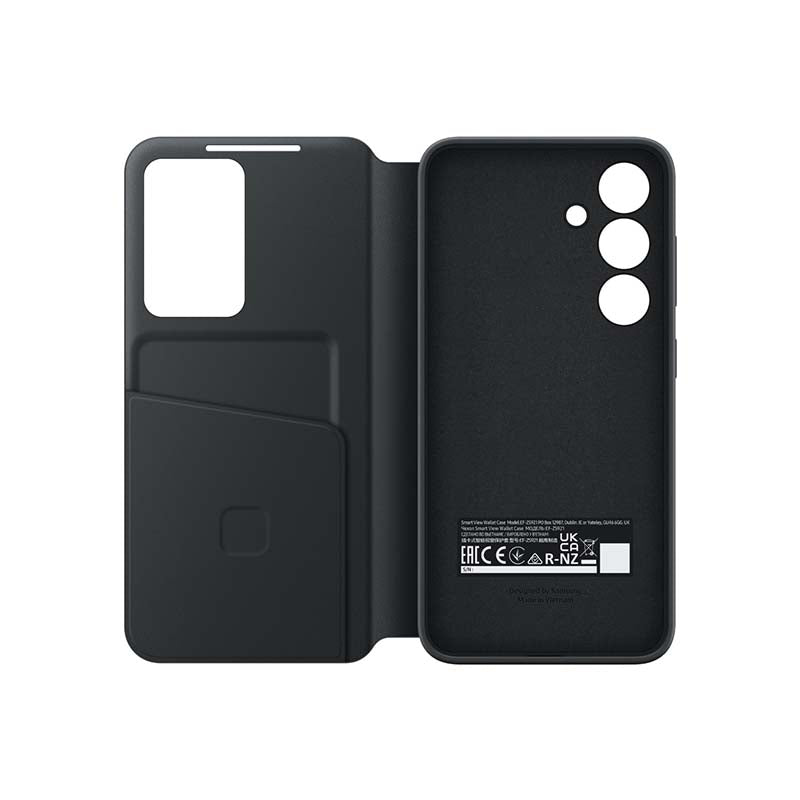 Samsung Galaxy S24 Smart View Wallet Case - Black - Black
