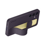 Samsung Galaxy S24 Standing Grip Case - Dark Violet - Purple