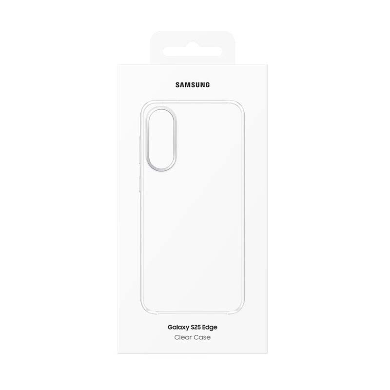 Samsung Galaxy S25 Edge Silicone Case - Clear - Clear