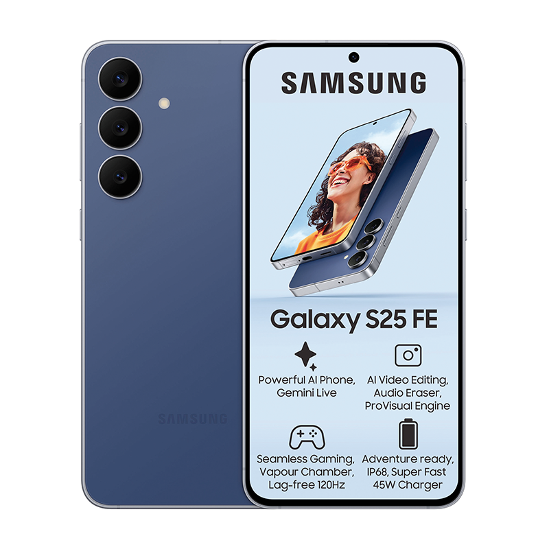 Samsung Galaxy S25 FE 5G Dual Sim 128GB - Blue - Blue