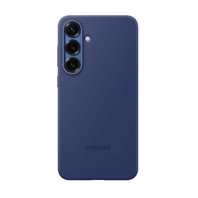 Samsung Galaxy S25 Plus Silicone Case - Dark Blue - Blue