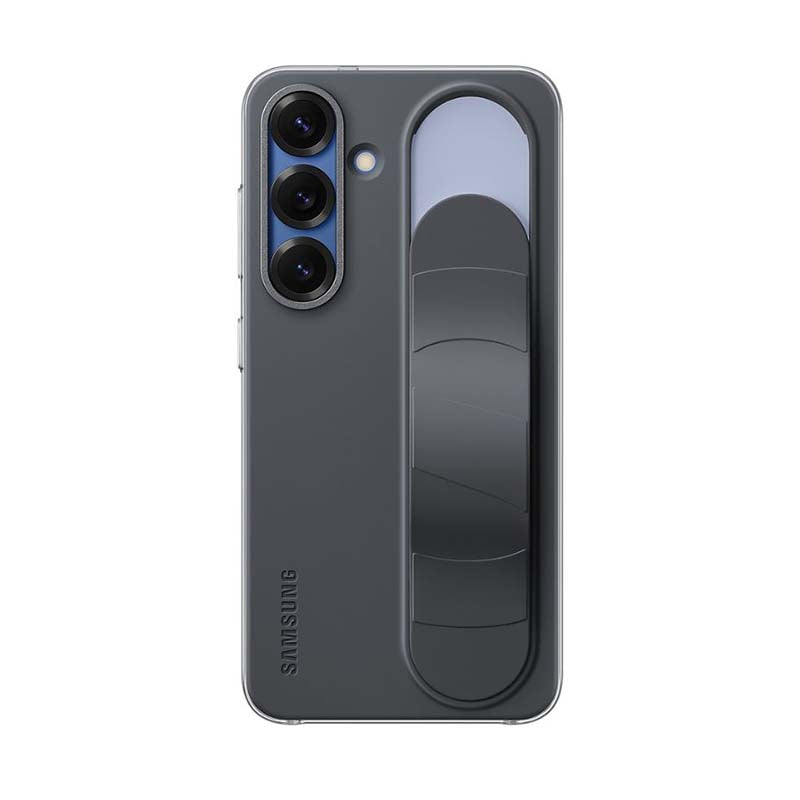 Samsung Galaxy S25 Standing Grip Case - Black - Black
