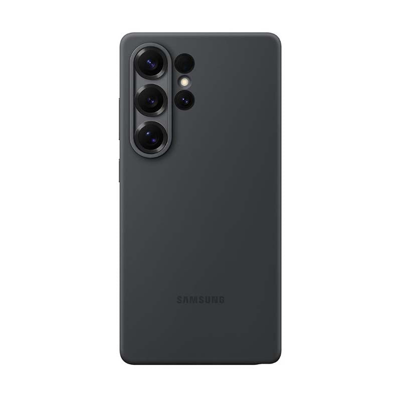 Samsung Galaxy S25 Ultra Silicone Case - Black - Black