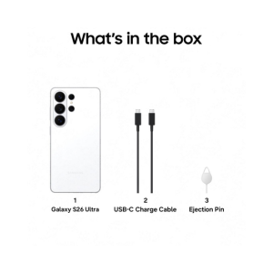 Samsung Galaxy S26 Ultra 5G Dual Sim 256GB - White - White