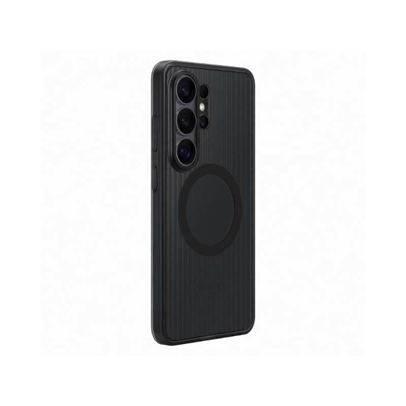 Samsung Galaxy S26 Ultra Rugged Magnet Case - Black - Black