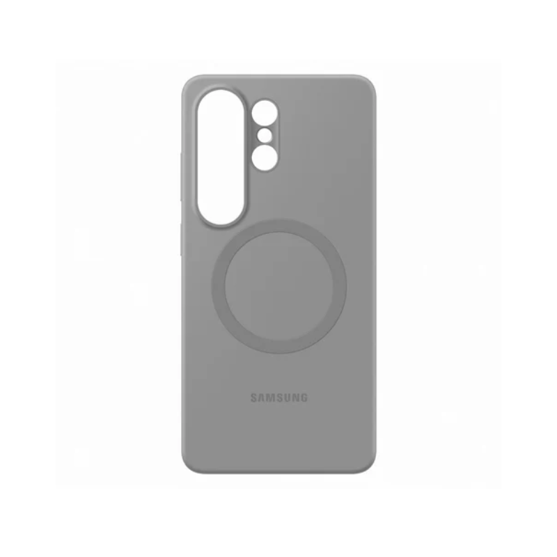 Samsung Galaxy S26 Ultra Silicone Magnet Case - Grey - Grey