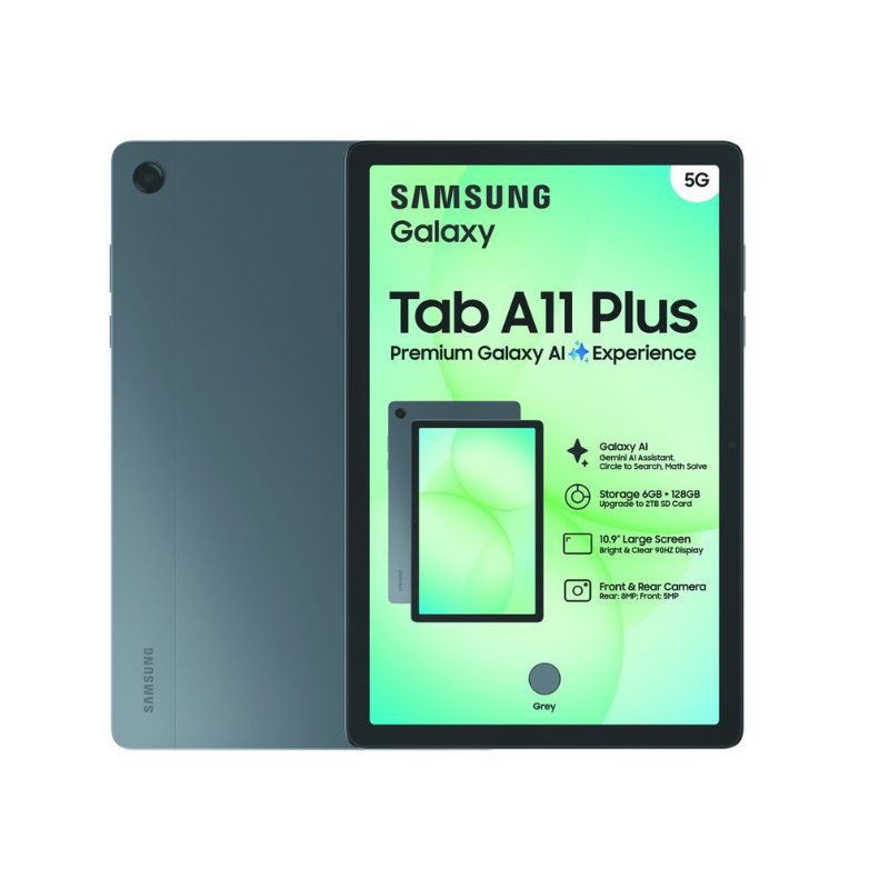 Samsung Galaxy Tab A11+ 5G 128GB - Grey - Grey