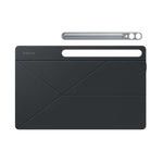 Samsung Galaxy Tab S10 Ultra / S9 Ultra Smart Book Cover - Black - Black