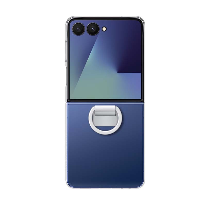 Samsung Galaxy Z Flip7 Clear Case with Ring - Clear - Clear