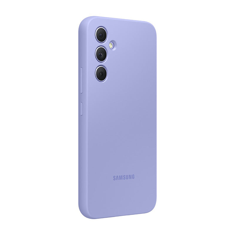 Samsung Original Silicone Case for Samsung A54 5G - Purple - Blue