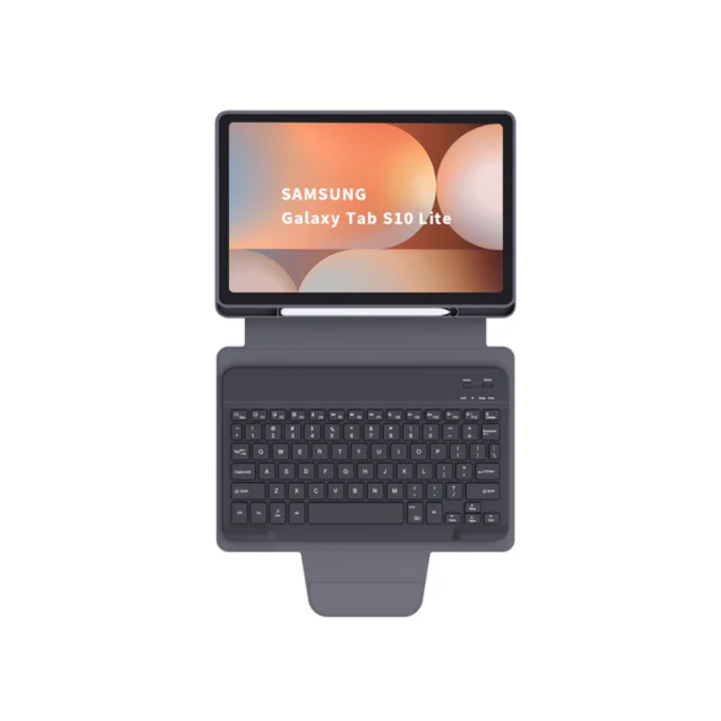 Samsung SMAPP Bluetooth Keyboard Cover For Samsung Galaxy Tab S10 Lite/ Tab S10FE â€“ Black - Black