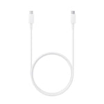 Samsung Type C To Type C 1M 5A Cable - White - Black