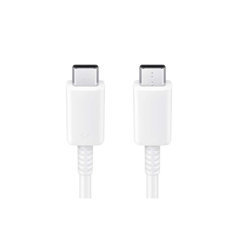 Samsung Type C To Type C 1M 5A Cable - White - Black