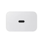 Samsung1 Port Travel Adapter 45W Type C Cable - White - White