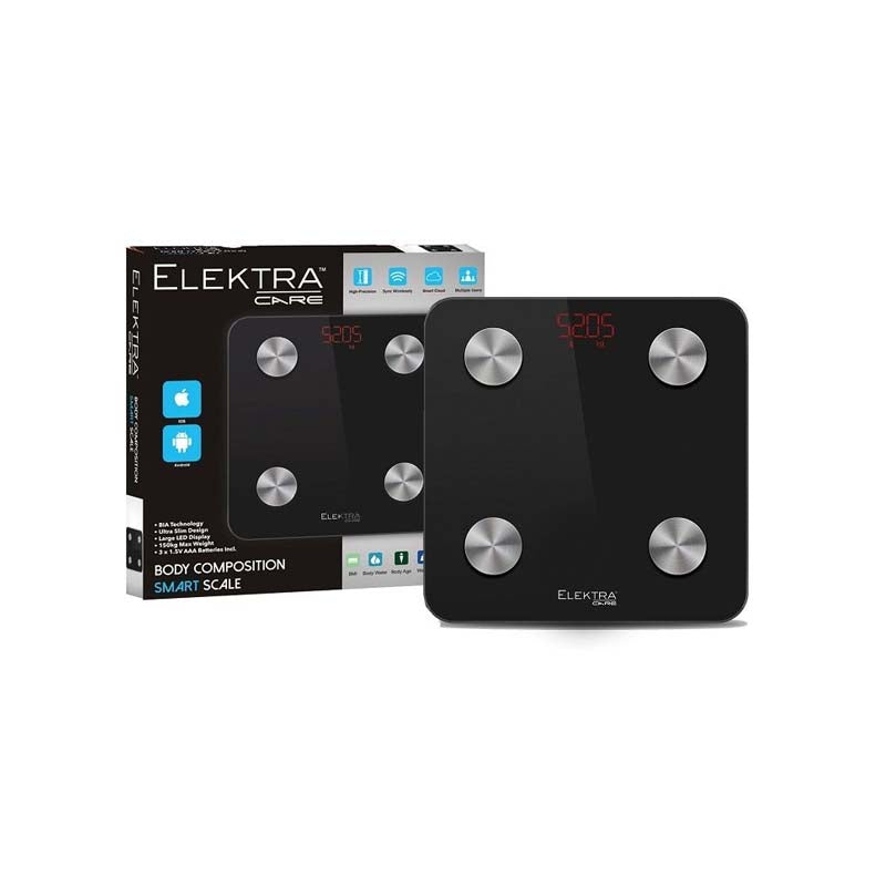 Elektra Body Composition Smart Scale - Black