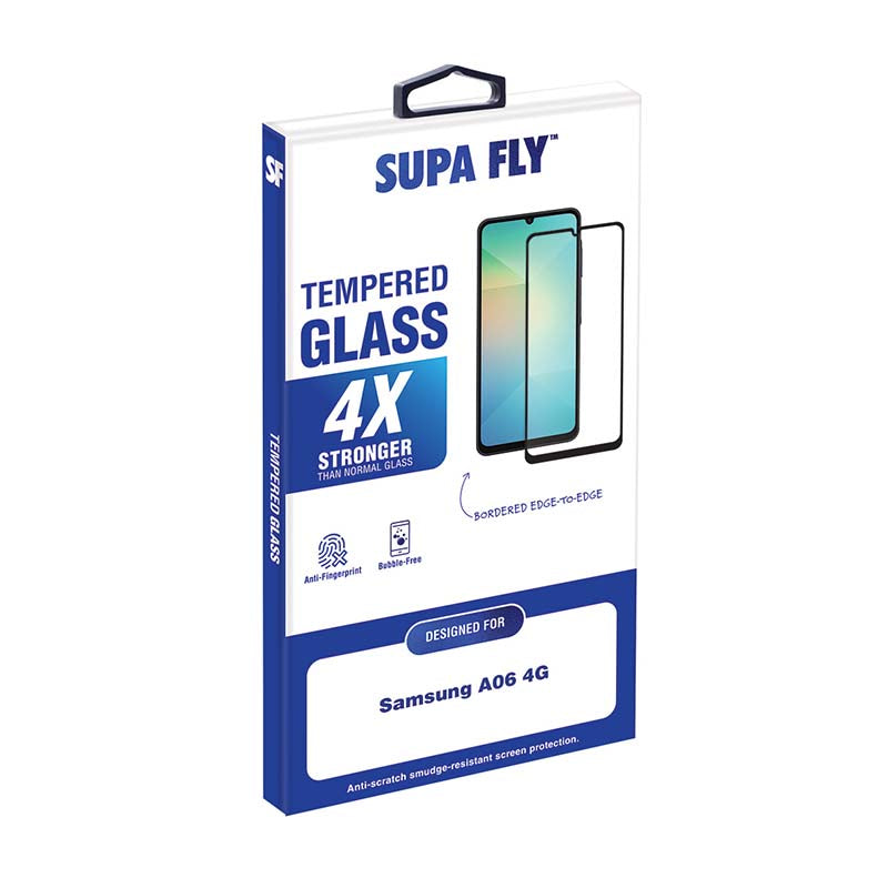 Supa Fly Samsung Galaxy A06 4G Tempered Glass Screen Protector