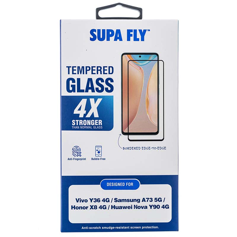 Supa Fly Tempered Glass Screen Protector for Vivo Y36