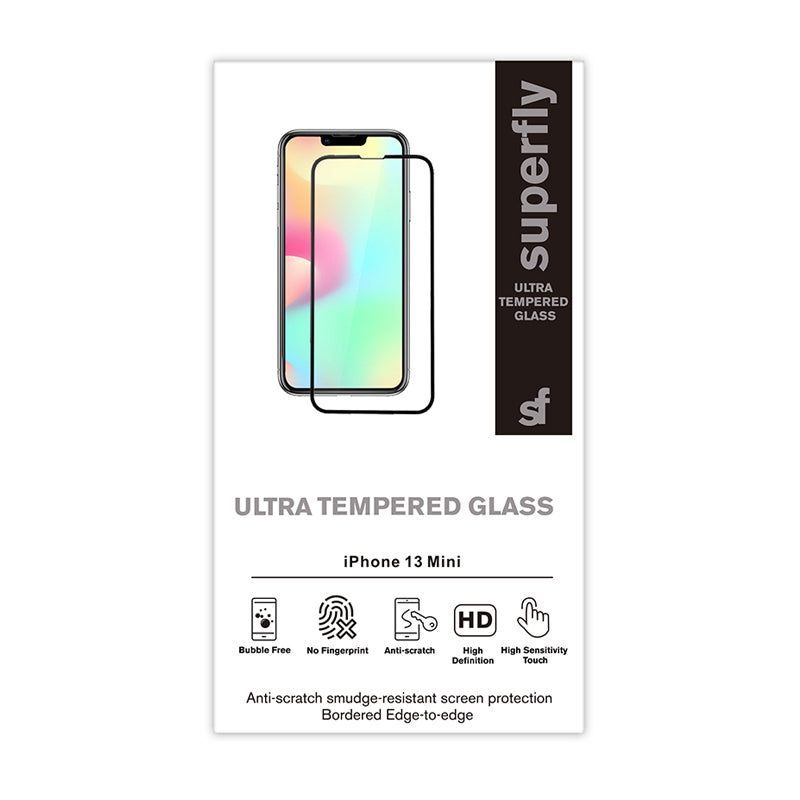 Superfly Apple iPhone 13 Mini Ultra Tempered Glass Screen Protector