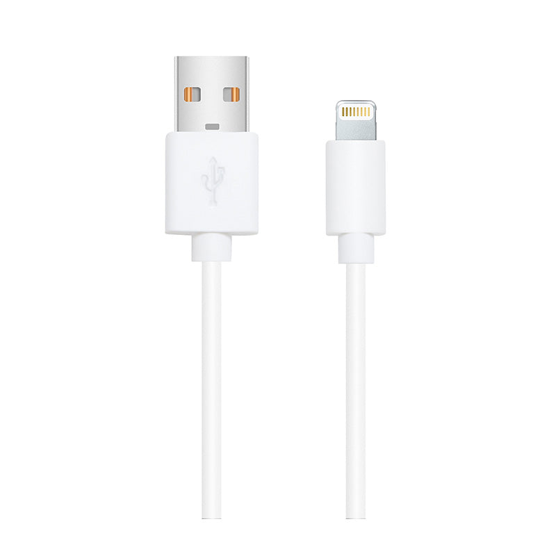SF USB Type A to Apple Lightning MFI 1.2m Cable - White - White