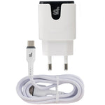 Superfly 3.4A Dual Type C Wall Charger - White