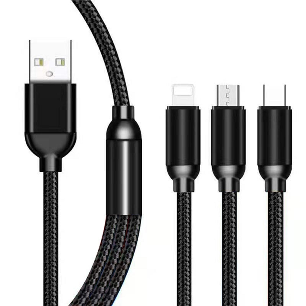 Superfly 3in1 Multi Charge Cable Type C Micro Lightning