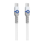 Supa Fly 45W Type C Wall Charger with Type C Cable - White
