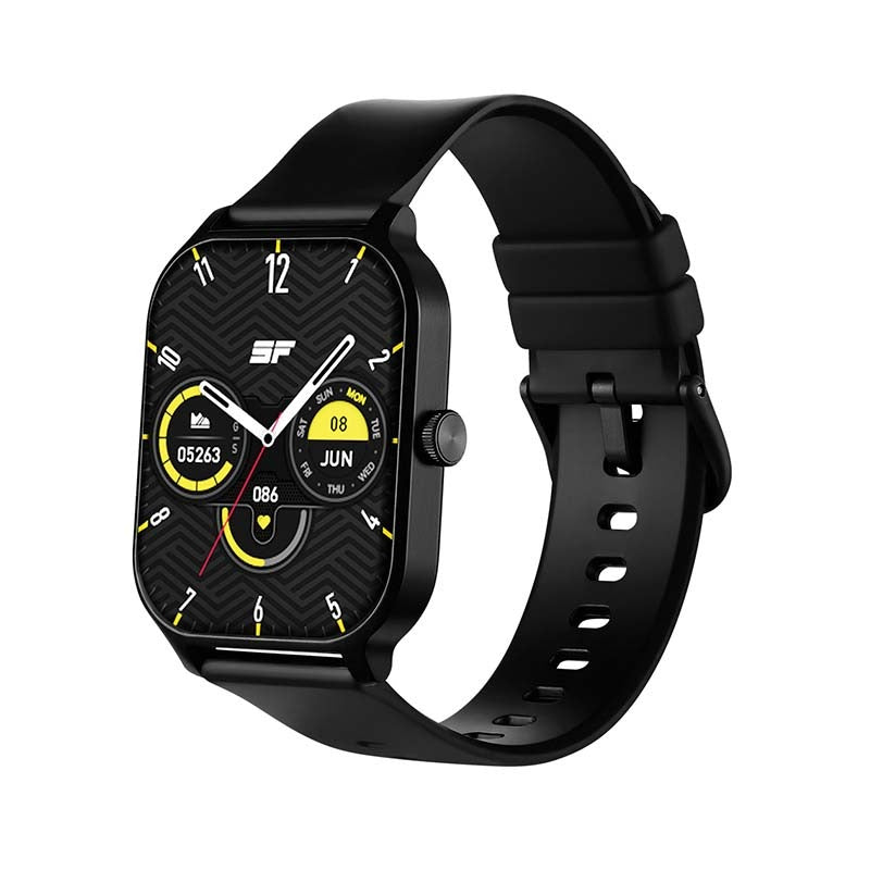 Supa Fly FIT Fusion AI Voice Assistant Smart Watch - Black