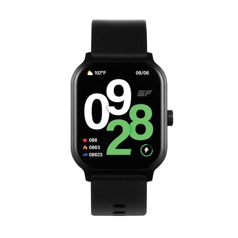 Supa Fly FIT Fusion AI Voice Assistant Smart Watch - Black