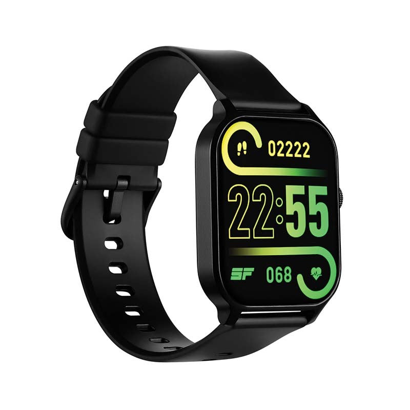 Supa Fly FIT Fusion AI Voice Assistant Smart Watch - Black