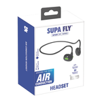 Supa Fly Sport Air Conduction Headset - Black/Green