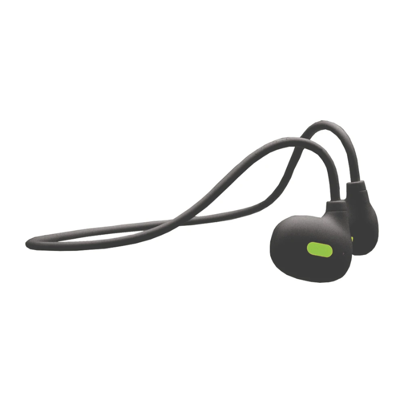 Supa Fly Sport Air Conduction Headset - Black/Green