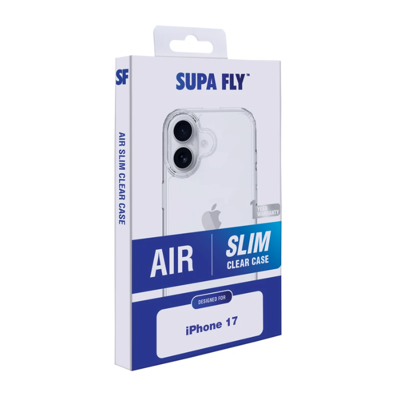 Supa Fly Air Slim Case Apple iPhone 17 - Clear
