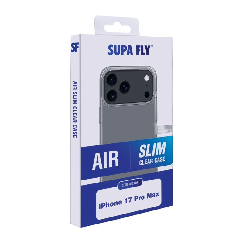 Supa Fly Air Slim Case Apple iPhone 17 Pro Max - Clear
