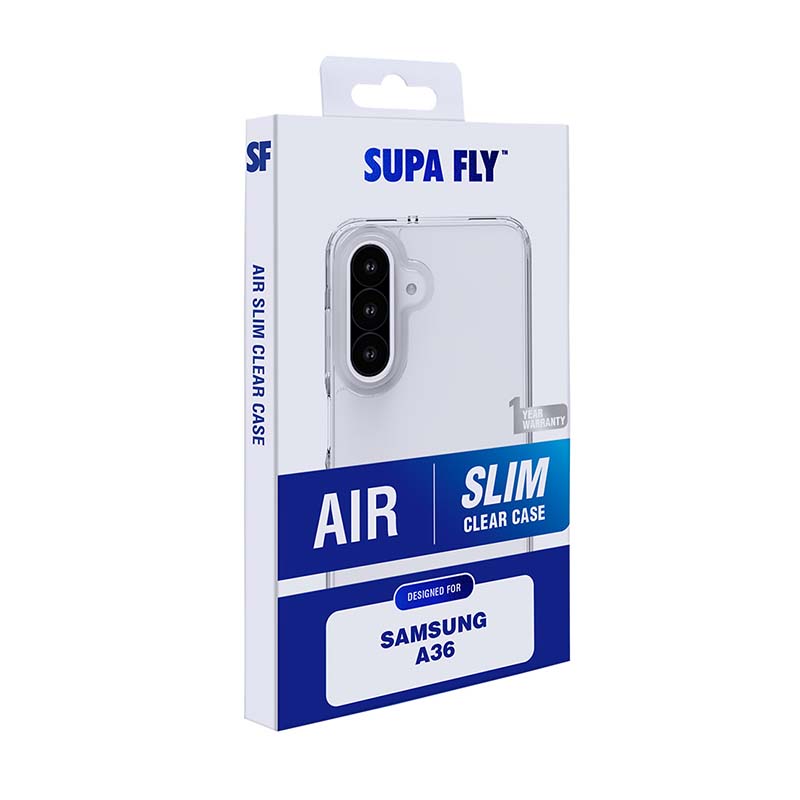 Supa Fly Air Slim Case for Samsung Galaxy A36 - Clear