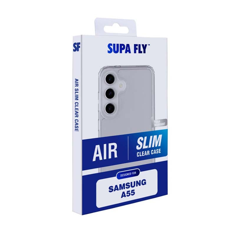 Supa Fly Air Slim Samsung Galaxy A55 Case - Clear
