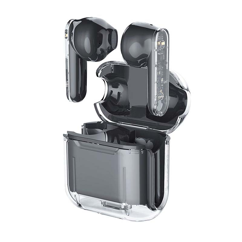 Supa Fly Circuit Series True Wireless Earbuds - Transparent