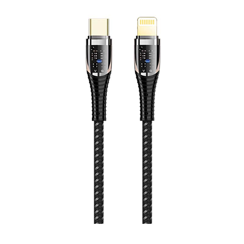 Supa Fly Circuit Series Type C to Lightning 1.5m Cable - Black