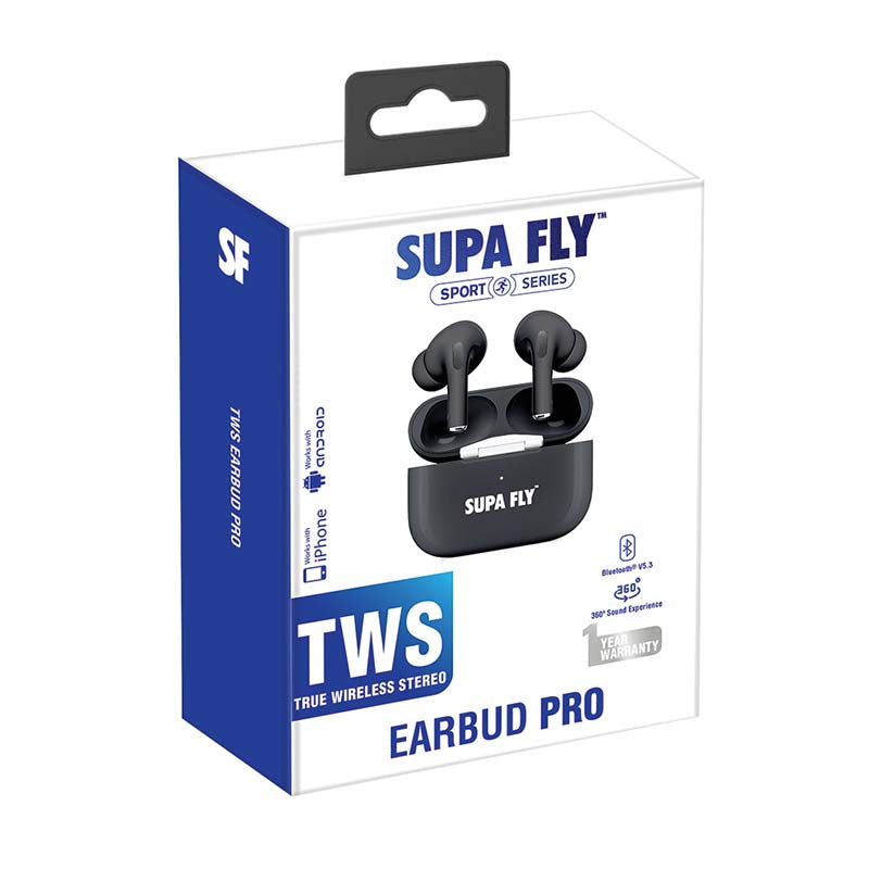 Supa Fly Earbud Pro - Black
