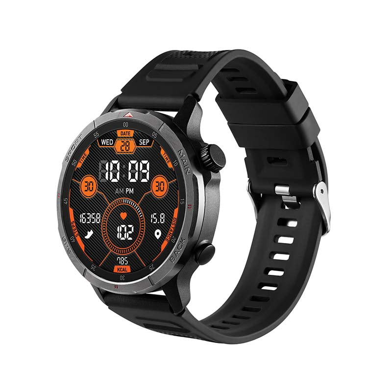 Supa Fly Fit Fuel Series GPS AI Smart Watch - Black